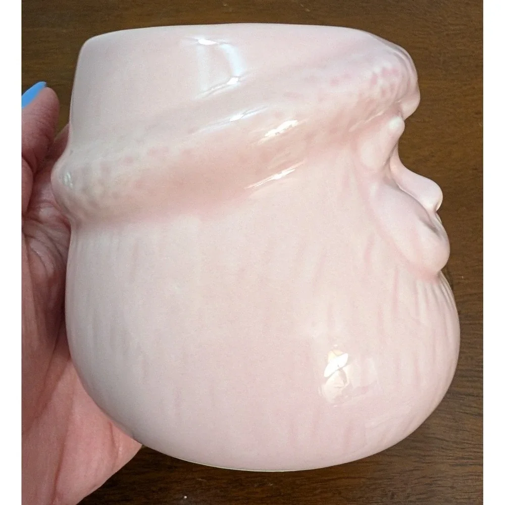 2024 Target Bullseye Pink Santa Mug